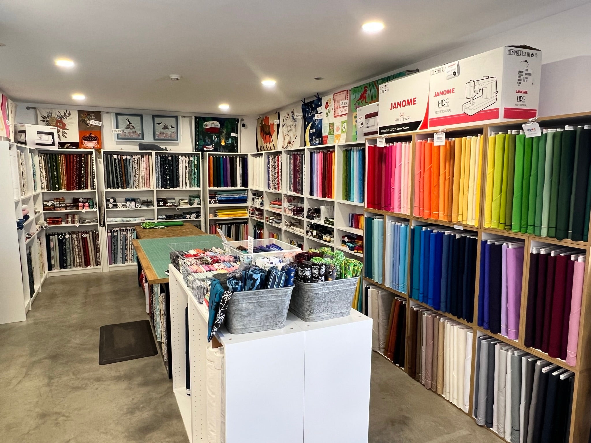 Fabric Store Janome Dealer Handmade Gifts The Wee Fabric Shop